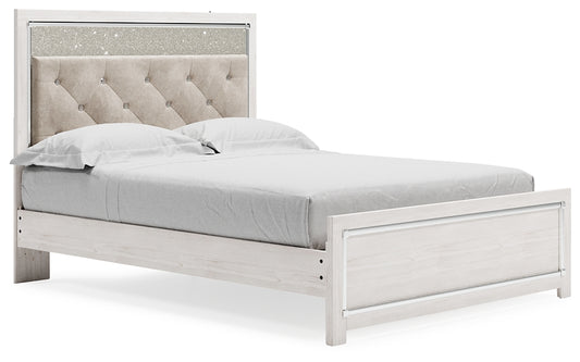 Cama Queen Altyra con paneles