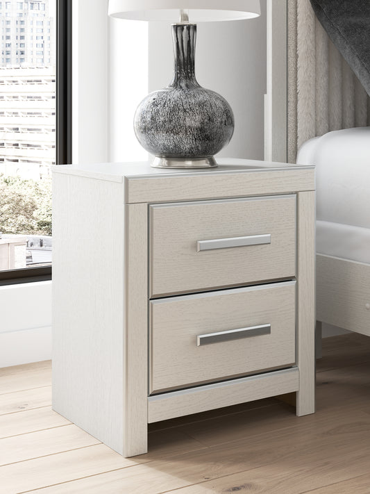 Zuraleus Two Drawer Night Stand