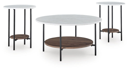 Juego de mesa auxiliar Wrenwich (3 piezas)