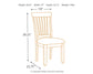 Silla auxiliar UPH para comedor Berringer (2 unidades)