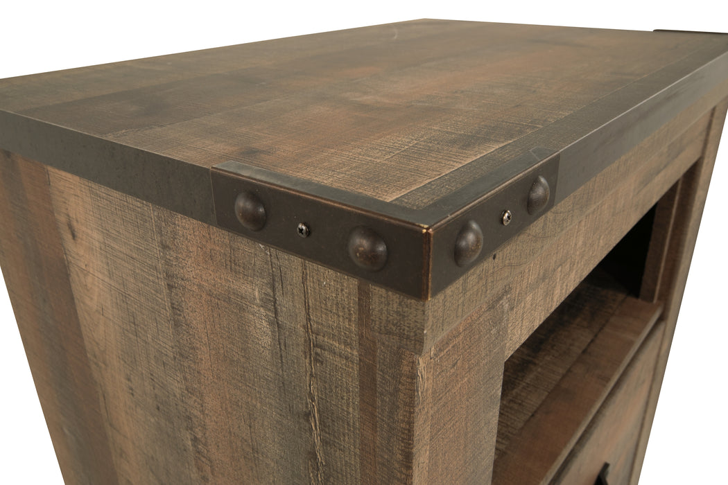 Mesilla de noche de un cajón Trinell