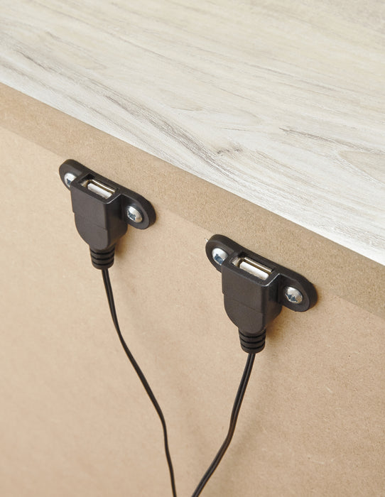 Mesilla de noche de un cajón Bellaby