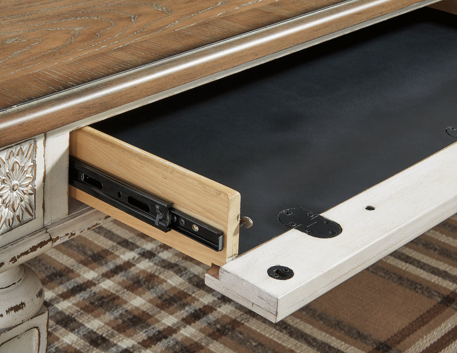 Escritorio de oficina en casa de 2 piezas Realyn