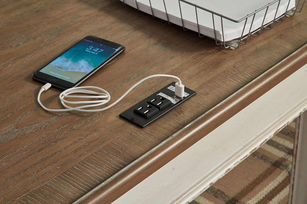 Escritorio de oficina en casa de 2 piezas Realyn