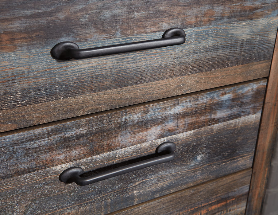 Drystan Full Bookcase Headboard, Dresser, Mirror, Chest and Nightstand