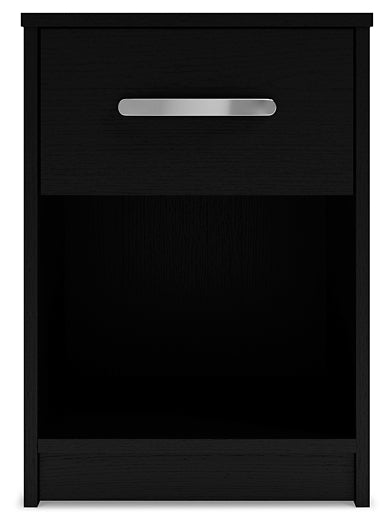 Mesilla de noche de un cajón Finch