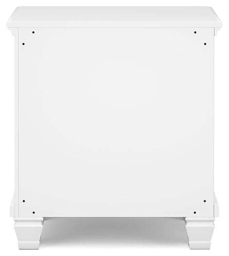 Mesilla de noche Fortman de dos cajones