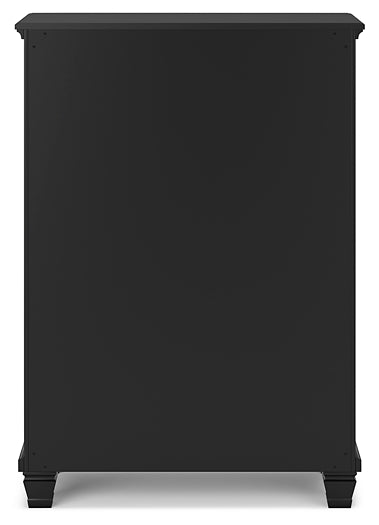 Cómoda de cinco cajones Lanolee