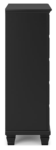 Cómoda de cinco cajones Lanolee