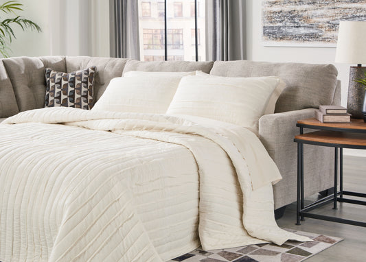 Seccional cama de 2 piezas Mahoney con chaise longue