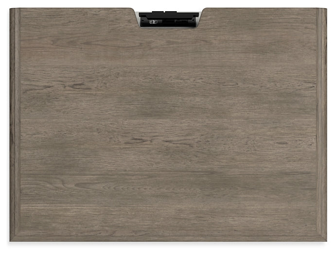 Mesilla de noche de tres cajones Lexorne