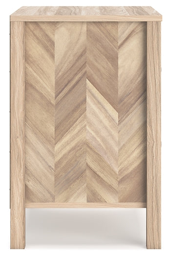 Mesilla de noche de dos cajones Battelle