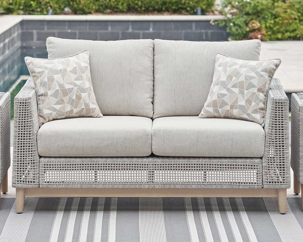 Loveseat con cojín de Seton Creek