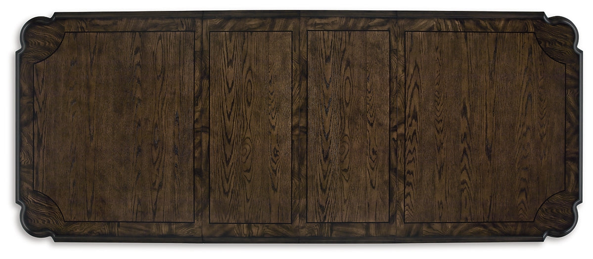 Mesa extensible de comedor Maylee