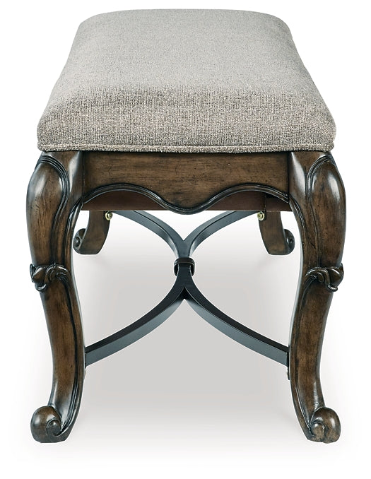 Banco de almacenamiento tapizado Maylee