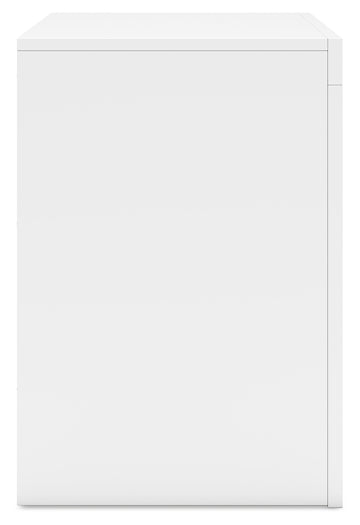 Mesilla de noche de dos cajones Binterglen