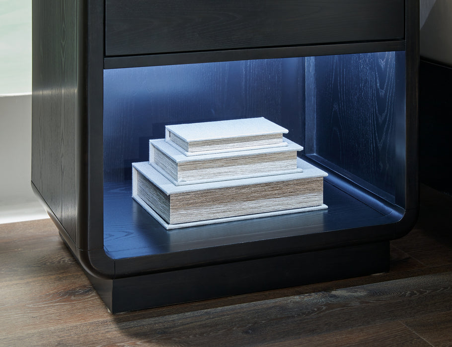 Mesilla de noche de un cajón Rowanbeck