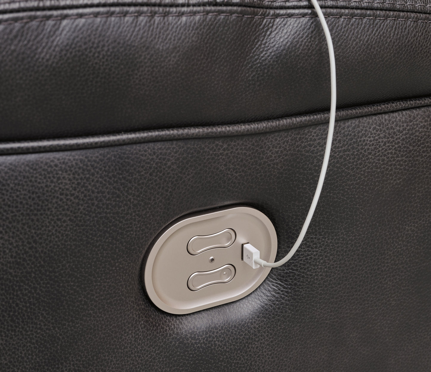 Loveseat PWR REC montañoso/CON/ADJ HDRST