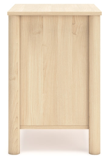 Mesilla de noche de dos cajones Cabinella