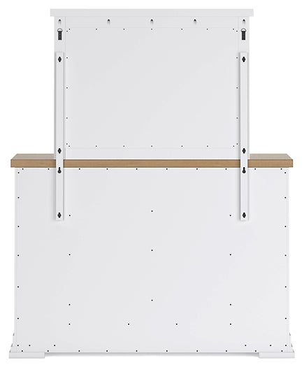 Cómoda y espejo Ashbryn