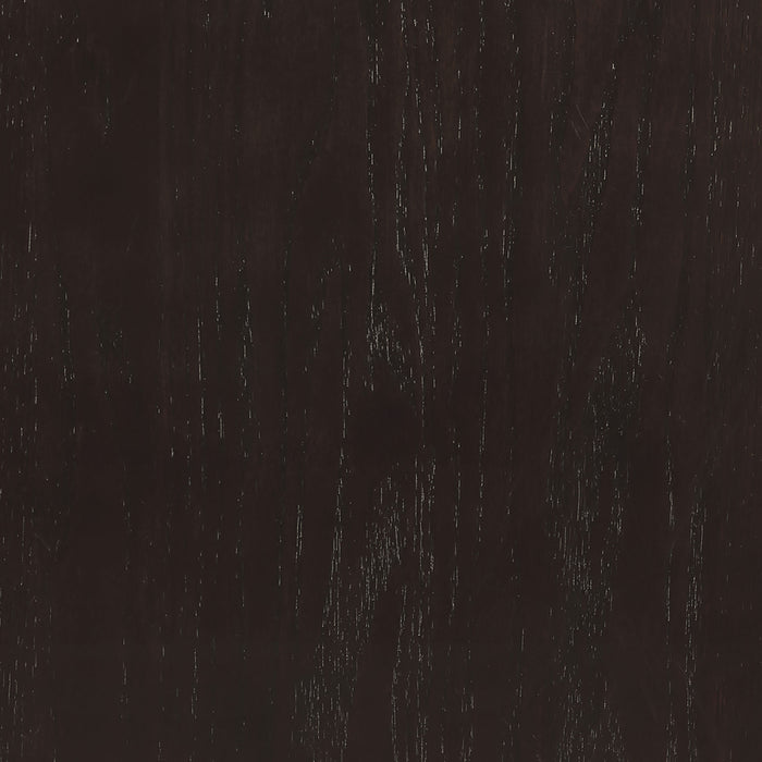 Lavon Wood Dining Side Chair Black and Espresso (Set of 2)