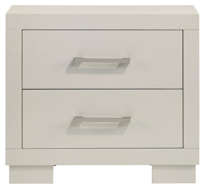 Jessica 6-piece Queen LED Bedroom Set Snow White