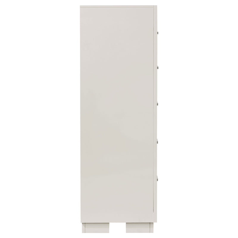 Jessica 5-drawer Bedroom Chest Snow White