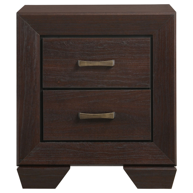 Kauffman 5-piece Eastern King Bedroom Set Dark Cocoa