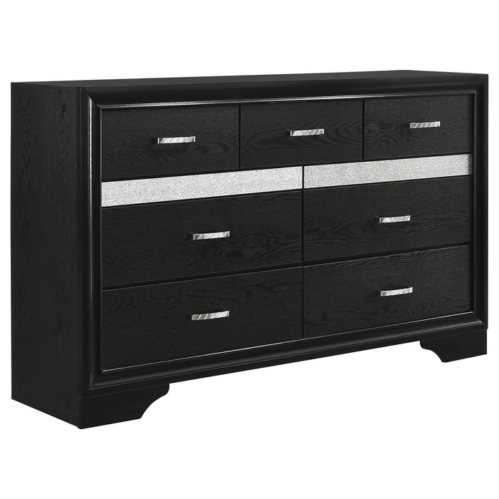 Miranda 9-drawer Dresser Black