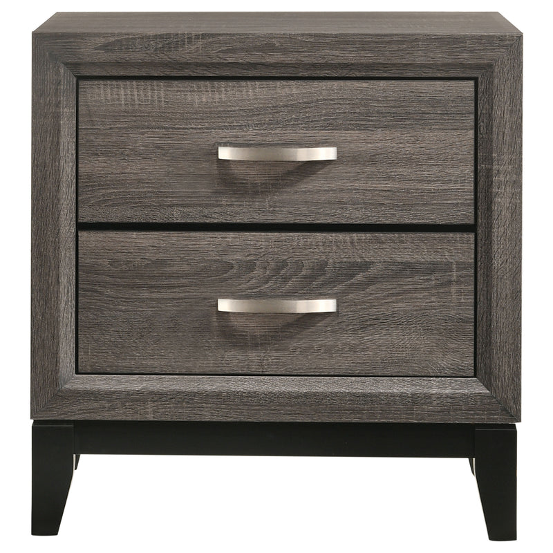 Watson Four-piece Eastern King Bedroom Set Grey Oak