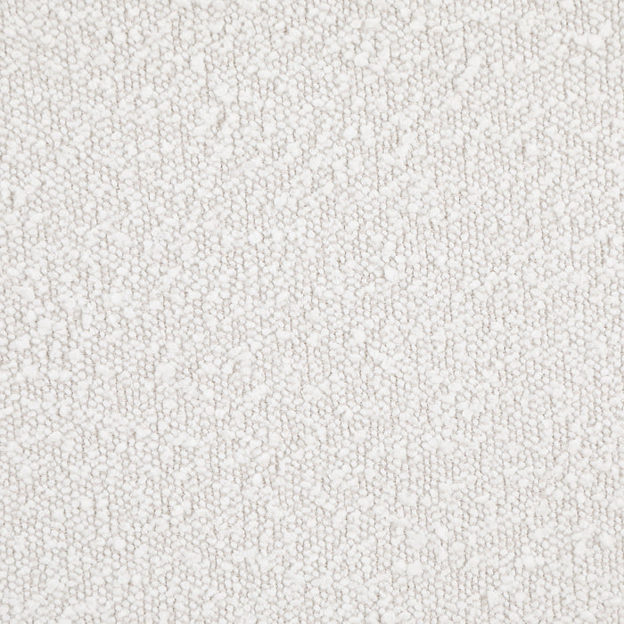 Knox Queen Bouclé Upholstered Platform Bed Cream