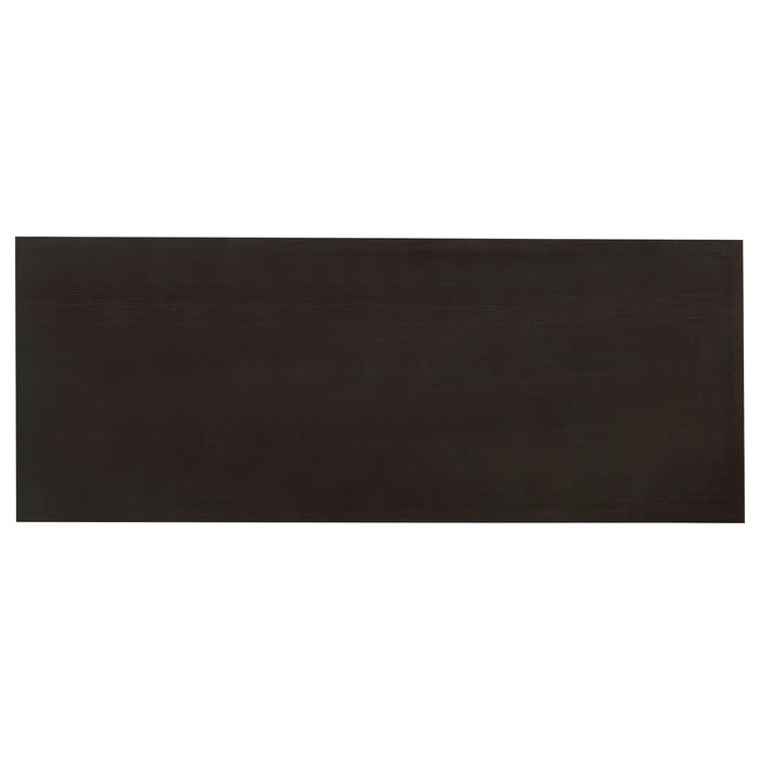 Lawtey 60-inch 2-drawer Office Computer Desk Cappuccino