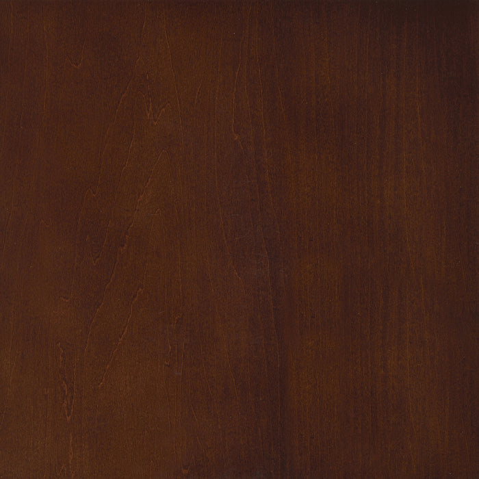 Elton Round Faux Marble Top Plant Stand Brown