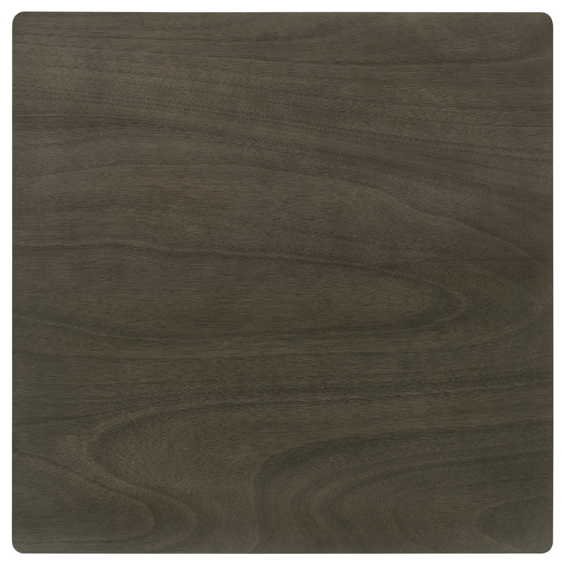 Parkwood 5-piece Square Dining Table Set Dark Ash Brown