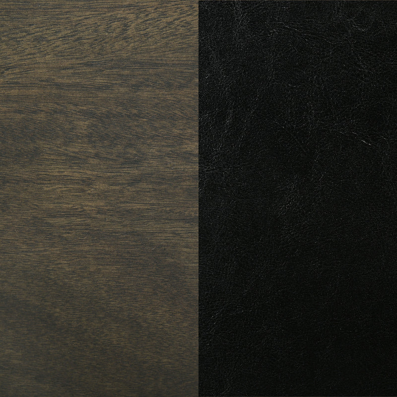 Parkwood 5-piece Square Dining Table Set Dark Ash Brown