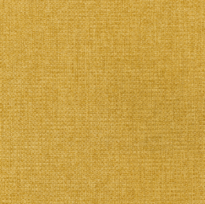 Leon Upholstered Barrel Accent Swivel Chair Mustard Yellow