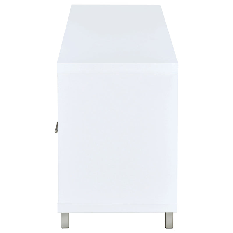 Casey 2-drawer Engineered Wood 60-inch TV Stand White