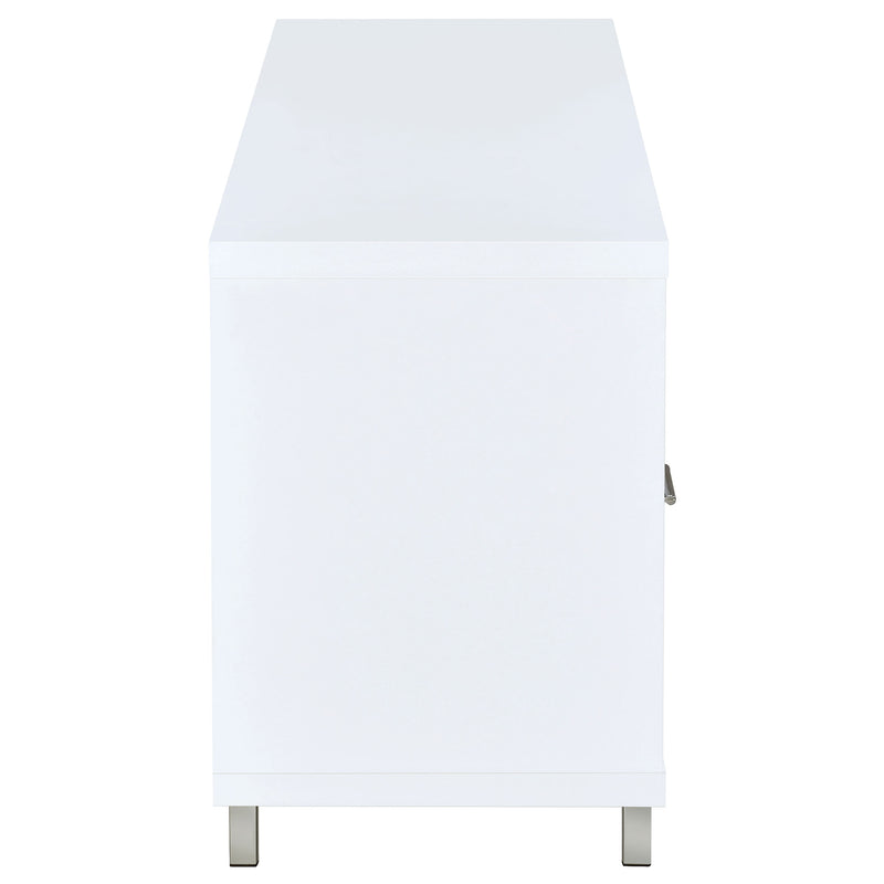 Casey 2-drawer Engineered Wood 60-inch TV Stand White