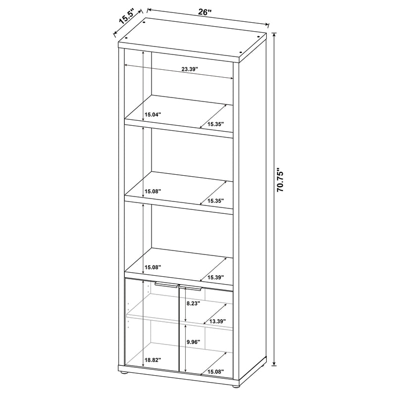 Tabby 3-piece 60-inch TV Entertainment Center Mango