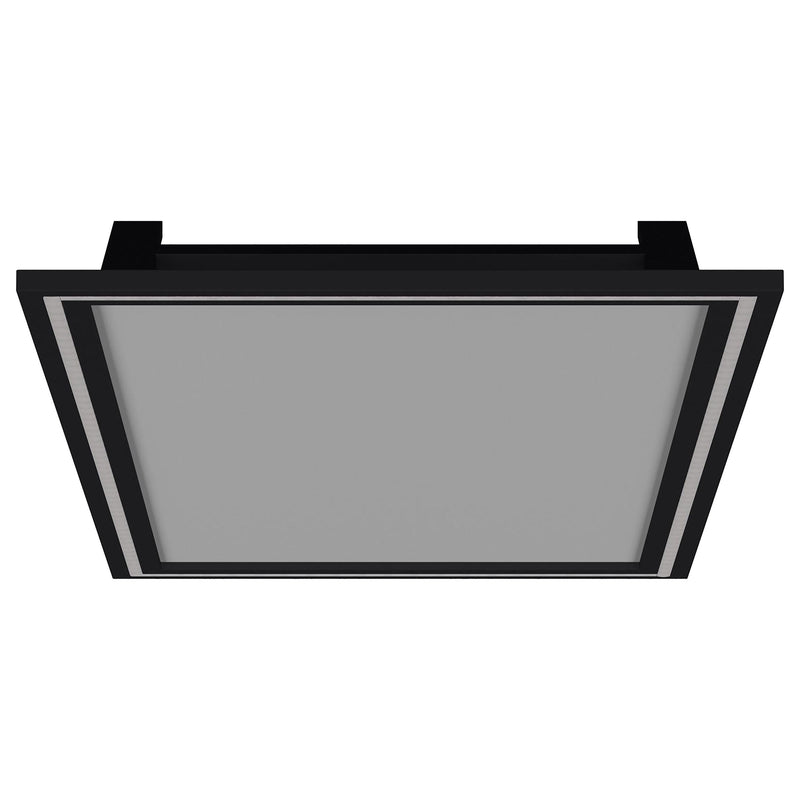 Windrose 28 x 67 Inch Tempered LED Standing Mirror Black
