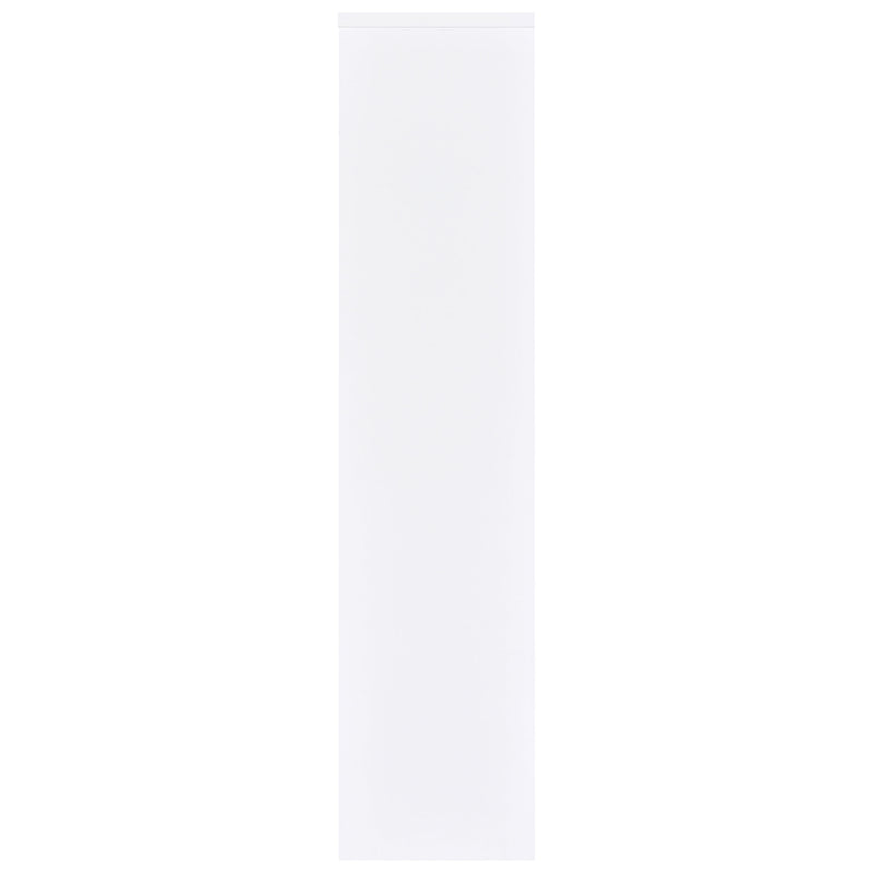 Laughlin 4-shelf Engineered Wood Media Tower White
