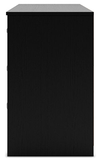 Cómoda de seis cajones Finch