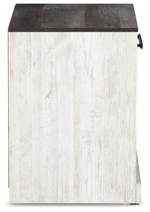 Mesilla de noche de un cajón Shawburn