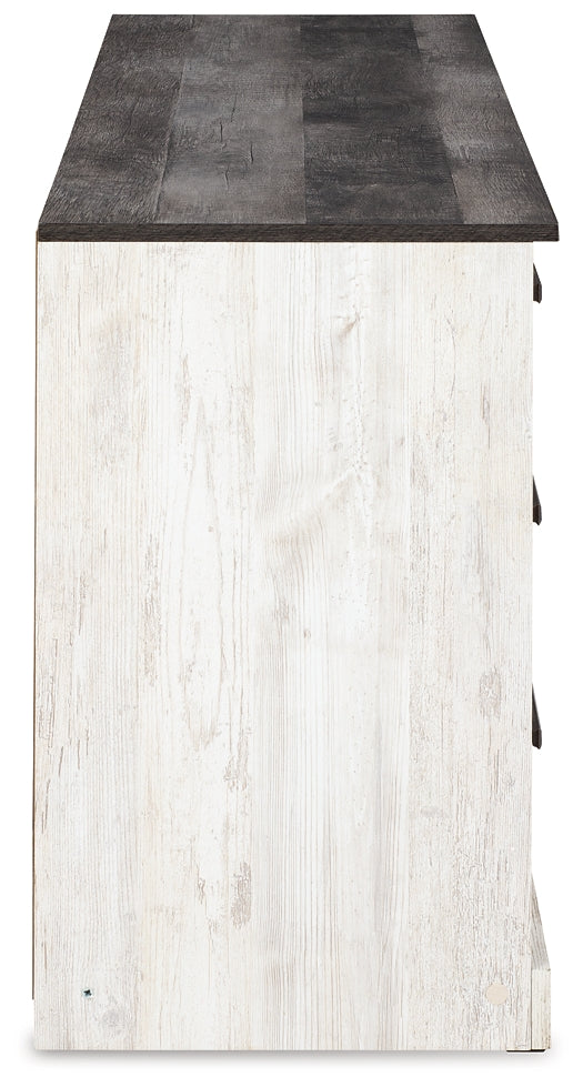 Cómoda de seis cajones Shawburn