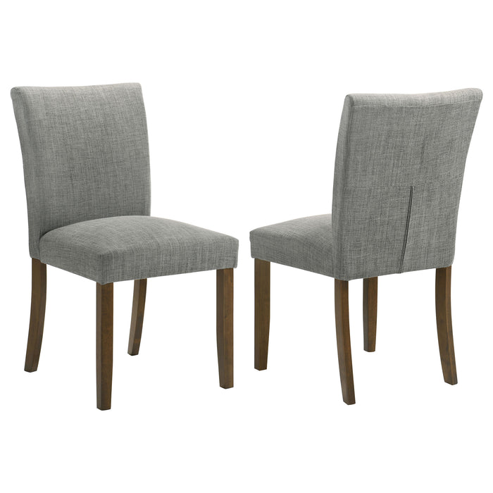 Paxton Upholstered Dining Side Chair Grey (Set of 2)