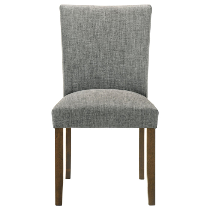 Paxton Upholstered Dining Side Chair Grey (Set of 2)