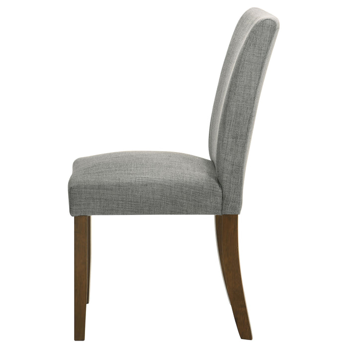 Paxton Upholstered Dining Side Chair Grey (Set of 2)
