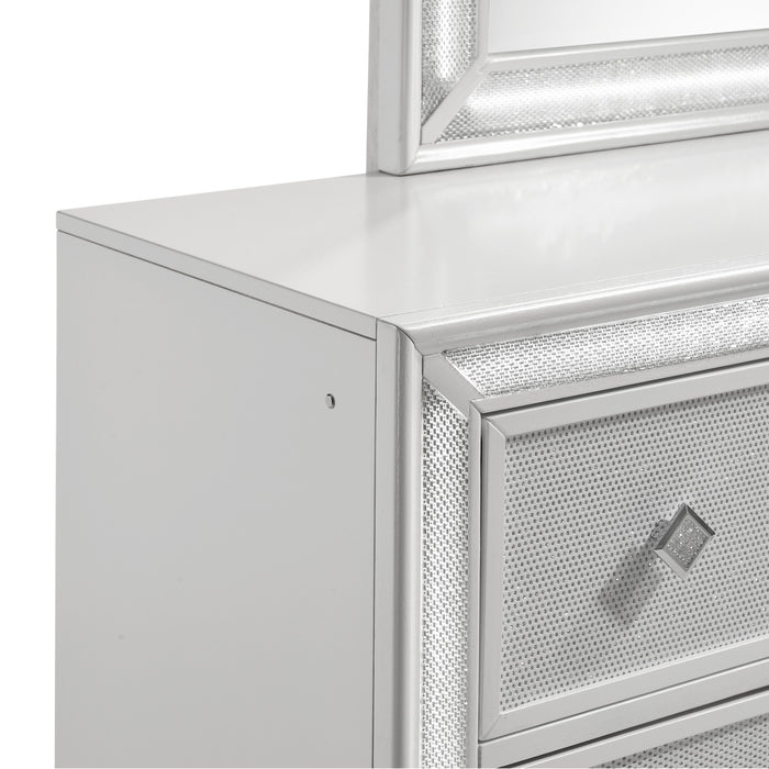 STARDUST DRESSER-WHITE