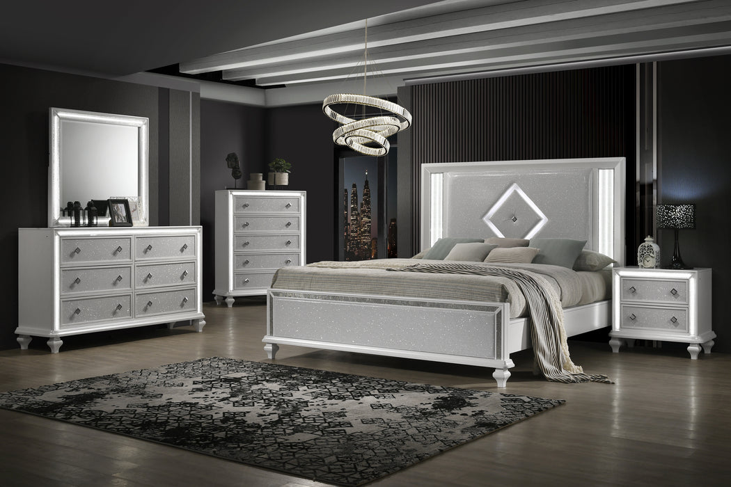 STARDUST NIGHTSTAND-WHITE
