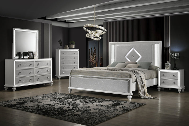 STARDUST DRESSER-WHITE